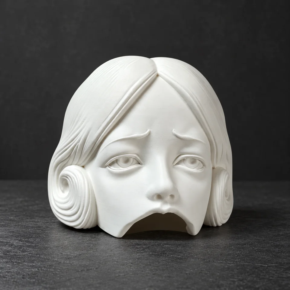 The Mask, Theater mask hide