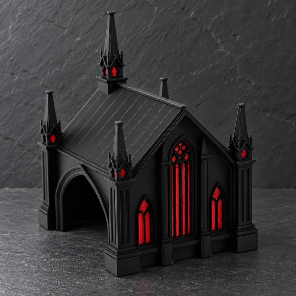 Scarlet Chapel, Red-window chapel hide