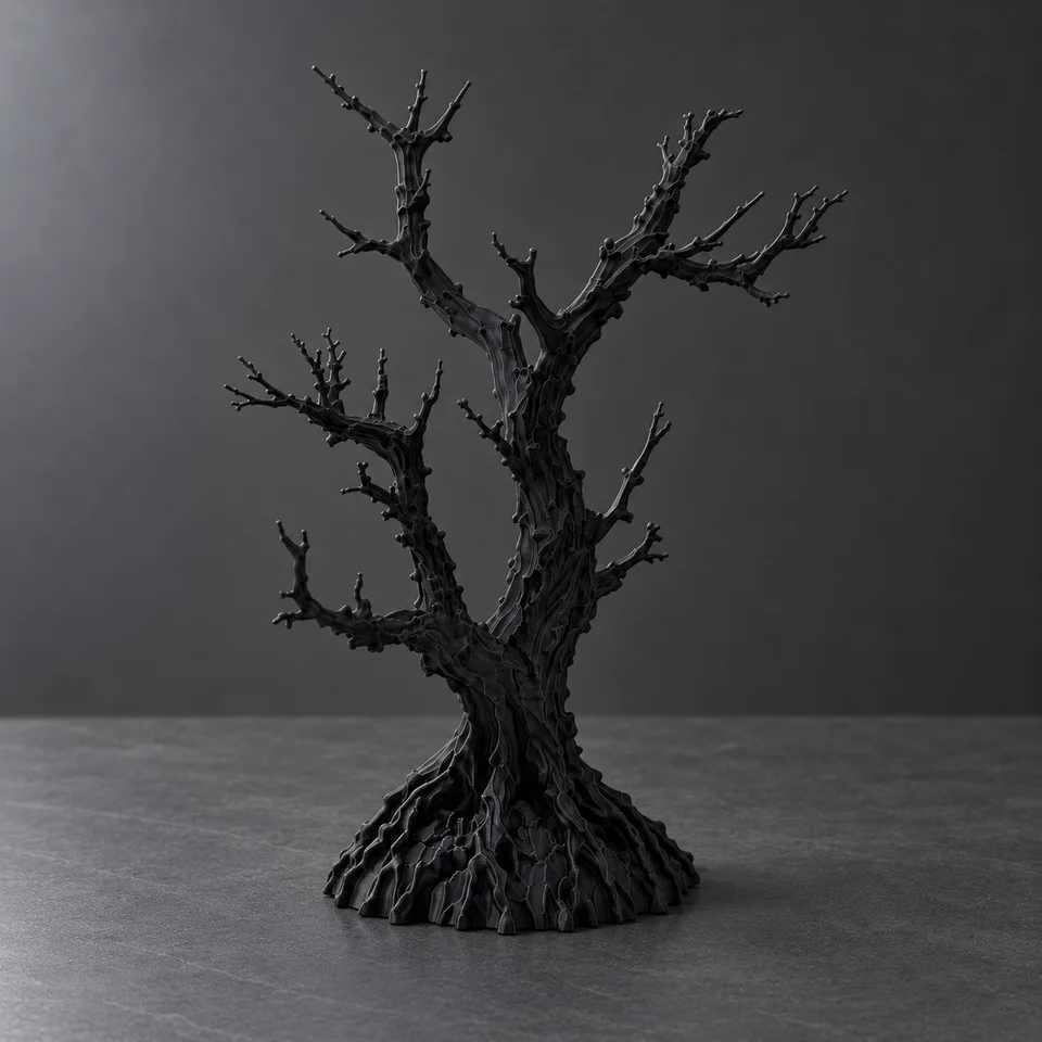 Raven Tree, Bare tree climbing piece