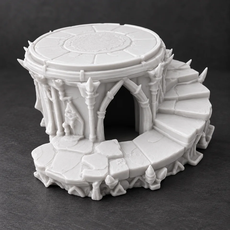 The Rotunda, Round ruin hide